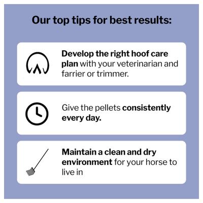 Show full view: Formula 707 Hoof Health Pellets Horse Supplement, 10-lb bag slide 5 of 7