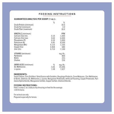 Show full view: Formula 707 Hoof Health Pellets Horse Supplement, 10-lb bag slide 6 of 7