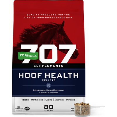 Formula 707 Formula 707 Hoof Health Pellets Horse Supplement, 5-lb bag