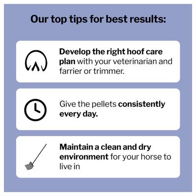 Show full view: Formula 707 Hoof Health Pellets Horse Supplement, 5-lb bag slide 5 of 7