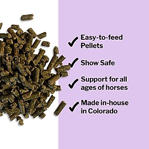 Formula 707 Joint 6-in-1 Hay Flavor Pellets Horse Supplement, 5-lb bag
