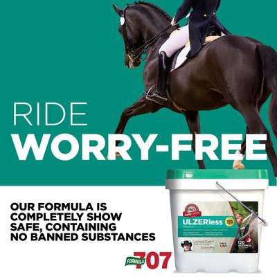 Show full view: Formula 707 ULZERless Digestive Health Hay Flavor Pellets Horse Supplement, 28 count slide 4 of 9