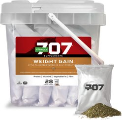 Formula 707 Weight Gain Crumble Horse Supplement, 28 count