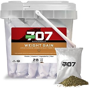 Formula 707 Weight Gain Crumble Horse Supplement, 28 count