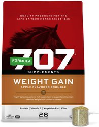 Formula 707 Weight Gain Crumble Horse Supplement, 7-lb bag