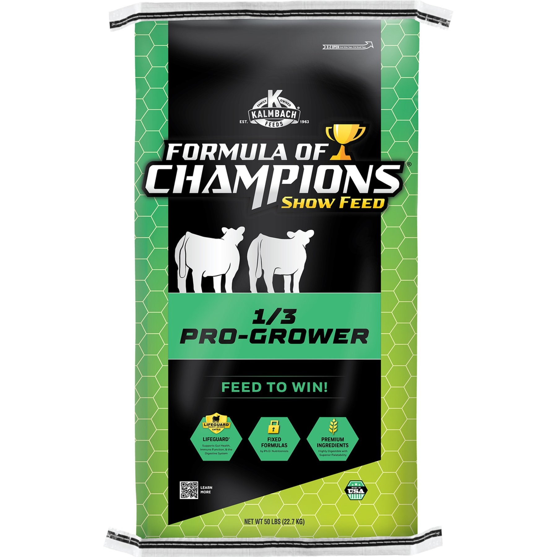 Formula of Champions 1/3 Pro Grower Show Cattle Feed, 50-lb bag
