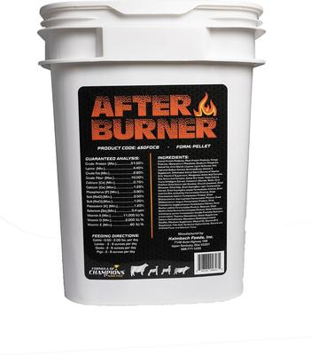 Show full view: Formula of Champions Afterburner Topdress Show Livestock Feed, 20-lb bucket slide 2 of 5