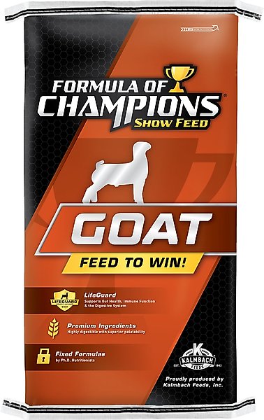 Formula of Champions Game Plan Starter-Developer 18% Medicated Show Goat Feed with Decoquinate