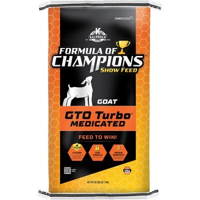 Formula of Champions Formula of Champions GTO Turbo Starter & Grower Show Goat Feed, 50-lb bag