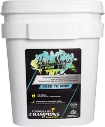 Formula of Champions Hair Magic Plus Show Livestock Hair Supplement, 30-lb bucket