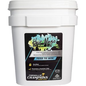 Formula of Champions Hair Magic Plus Show Livestock Hair Supplement, 30-lb bucket