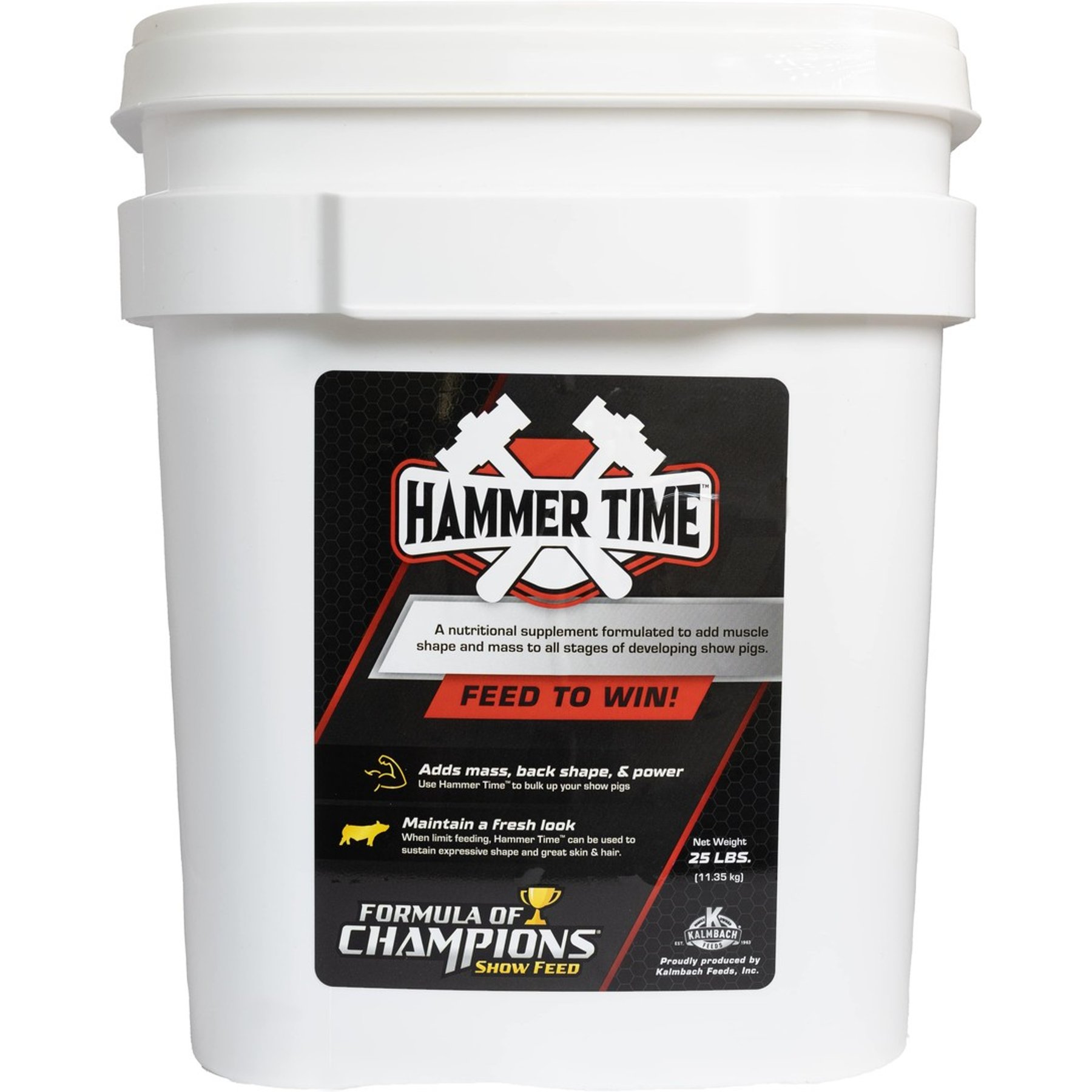 Formula of Champions Hammer Time Digestive Health Pig Supplement, 25-lb bucket