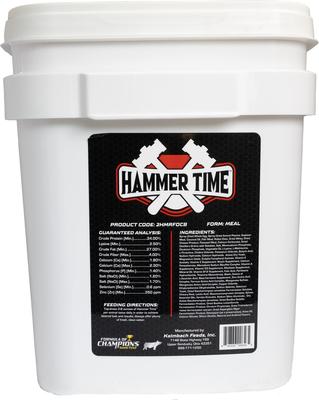 Show full view: Formula of Champions Hammer Time Digestive Health Pig Supplement, 25-lb bucket slide 2 of 3