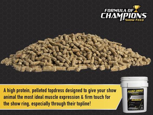 Show full view: Formula of Champions Hard Drive Topdress Show Livestock Feed, 35-lb bucket slide 3 of 5
