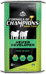 Formula of Champions Heifer Developer Show Cattle Feed, 50-lb bag