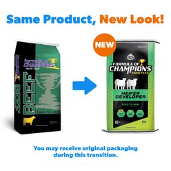 Formula of Champions Heifer Developer Show Cattle Feed, 50-lb bag slide 2 of 9