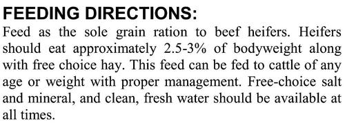 Show full view: Formula of Champions Heifer Developer Show Cattle Feed, 50-lb bag slide 3 of 4