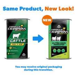 Formula of Champions Ultra Gain Show Cattle Feed, 50-lb bag slide 2 of 8