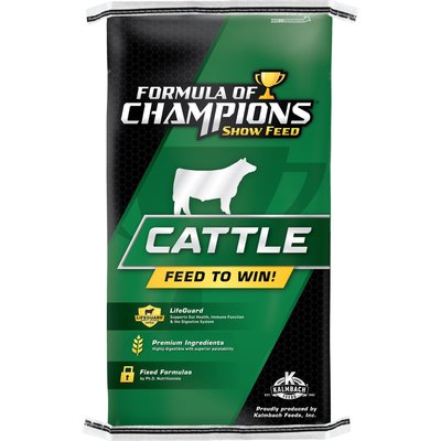 Formula of Champions Formula of Champions Ultra Gain Show Cattle Feed, 50-lb bag