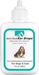 Forticept Anti-Itch Ear Infection Treatment Drops for Dogs & Cats, 2-fl oz bottle