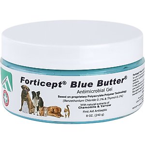 Forticept Blue Butter Antimicrobial Gel for Dogs & Cats, 8-oz