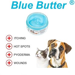 Forticept Blue Butter Hot Spot Cat & Dog Wound & Skin Care Ointment, 2-oz tube slide 2 of 5