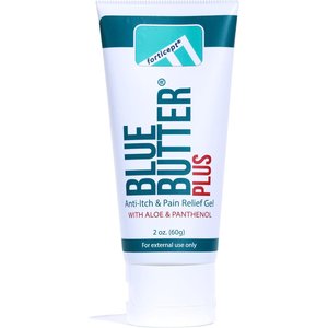 Forticept Blue Butter Plus Pain Relief Anti-Itch Gel for Dogs & Cats, 2-oz tube