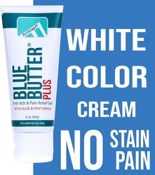Forticept Blue Butter Plus Pain Relief Anti-Itch Gel for Dogs & Cats, 2-oz tube slide 2 of 7