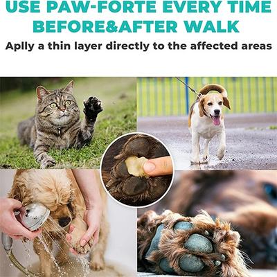 Show full view: Forticept Paw-Forte Antimicrobial Paw & Nose Dog & Cat Protection Balm, 3-oz tin slide 6 of 8