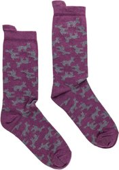 Forza Cavallo Asini Crew Socks, Mens 9-12, Purple slide 1 of 3