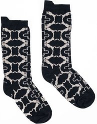 Forza Cavallo Horse & Shoe Crew Socks, Mens 9-12, Black slide 1 of 3
