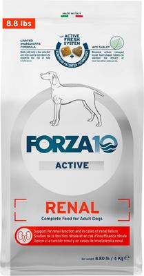 FORZA10 ACTIVE RENAL ドライフード 犬用 4kg 2袋 FORZA10 Active Kidney Renal Dry Dog Food, 8.8-lb bag - Chewy.com