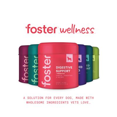Show full view: Foster Digestive Support + Probiotics Banana & Apple Flavored Soft Chews Dog Supplement, 90 count slide 10 of 10