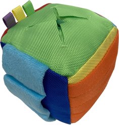 fouFIT Hide 'n Seek Cube Dog Toys, Multicolor, 1 count