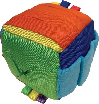 Show full view: fouFIT Hide 'n Seek Cube Dog Toys, Multicolor, 1 count slide 2 of 9
