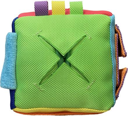 Show full view: fouFIT Hide 'n Seek Cube Dog Toys, Multicolor, 1 count slide 6 of 9
