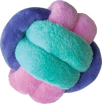 Show full view: fouFIT Hide 'n Seek Knotted Snuffle Ball Dog Toy, Pink/Green/Purple, Small slide 3 of 5