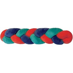 fouFIT Hide 'n Seek Knotted Snuffle Stick Plush Dog Toy, Red, Large