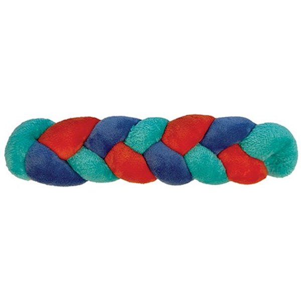 FOUFIT Hide 'n Seek Knotted Snuffle Stick Plush Dog Toy, Red, Small ...