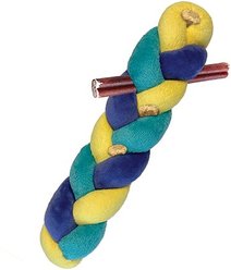 fouFIT Hide 'n Seek Knotted Snuffle Stick Plush Dog Toy, Yellow, Large slide 2 of 2