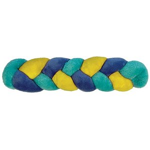 fouFIT Hide 'n Seek Knotted Snuffle Stick Plush Dog Toy, Yellow, Small
