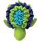 Show in main carousel: fouFIT Hide 'n Seek Under the Sea Snuffle, Turtle Squeaky Dog Treat Dispenser Toy, Green slide 4 of 7