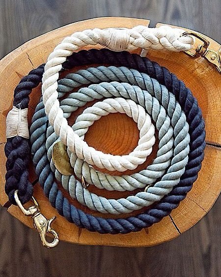 Found My Animal Adjustable Ombre Rope Dog Leash