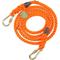 Show in main carousel: Found My Animal Adjustable Rope Dog Leash, Rescue Orange, 7-ft, Medium slide 3 of 10