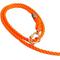 Show in main carousel: Found My Animal Adjustable Rope Dog Leash, Rescue Orange, 7-ft, Medium slide 4 of 10