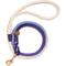 Show in main carousel: Found My Animal Standard Cotton Rope Dog Leash, Purple Ombre, Large: 5-ft long, 1/2-in wide slide 1 of 1
