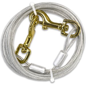Four Paws Heavy Weight Tie Out Cable, 10-ft