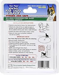 Four Paws Heavy Weight Tie Out Cable, 20-ft slide 2 of 2