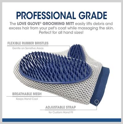 Show full view: Four Paws Magic Coat Love Glove Grooming Mitt for Dogs slide 6 of 11