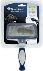 Four Paws Magic Coat Professional Series 2-in-1 Dog Brush, Medium